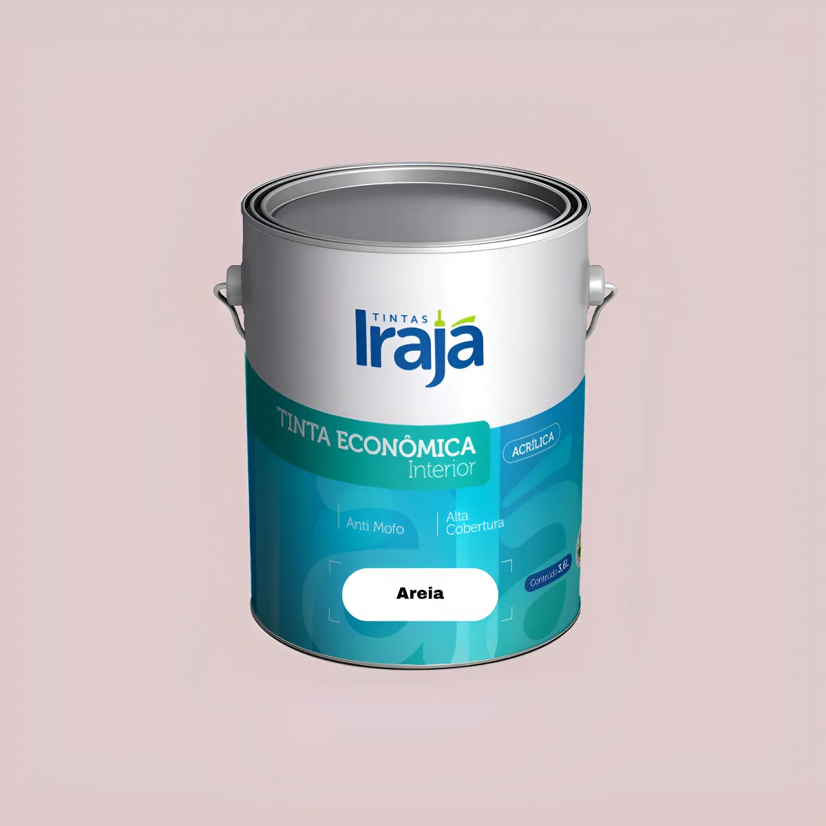 Tinta Látex Acríl. Irajá 3,6l-interno Cor Areia